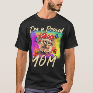 T-shirt Yorkshire Terrier Fête des Mères Je suis Fier York