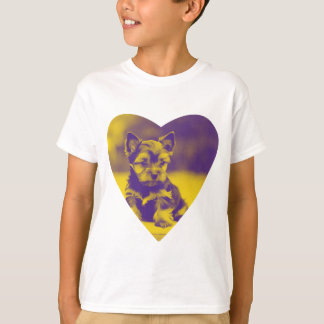 T-shirt Yorkshire Terrier Heart
