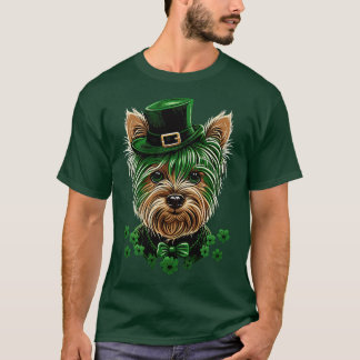 T-shirt Yorkshire Terrier Jour de la Saint Patrick 1