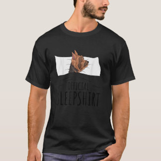 T-shirt Yorkshire Terrier Lover Yorkie Chien Dors officiel