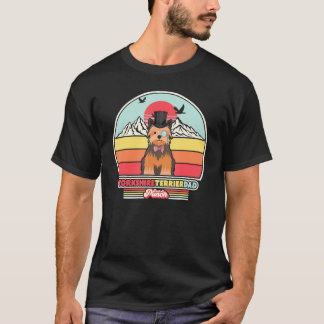 T-shirt Yorkshire Terrier Papa Retro Style