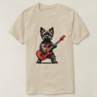 Yorkshire Terrier Rock and Roll Chien