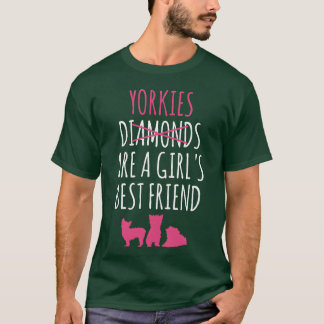T-shirt Yorkshireerriers Sont Une Fille Meilleur Ami fille