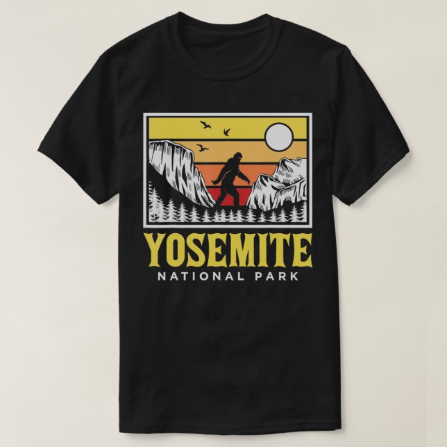 T-shirt Yosemite National Park US Funny Cadeau (Design devant)