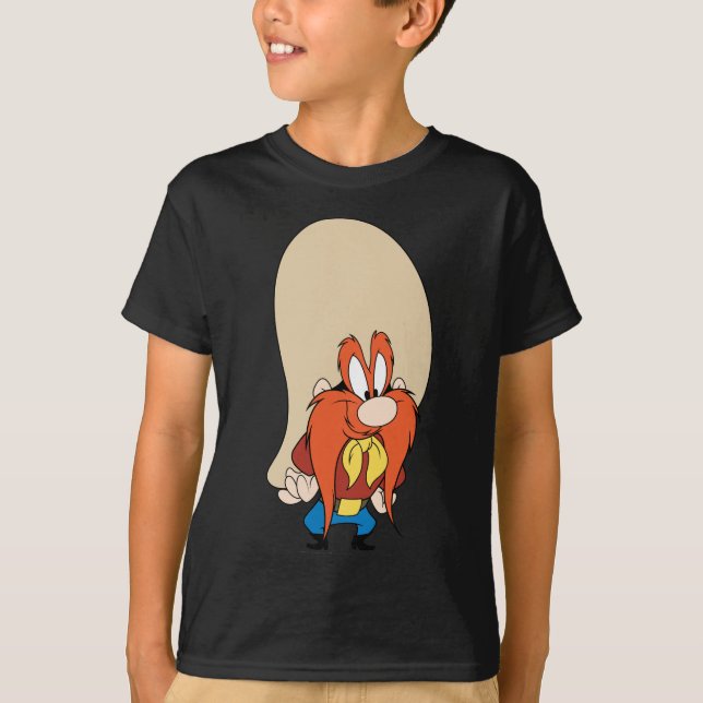 T-shirt Yosemite Sam mains sur les hanches (Devant)