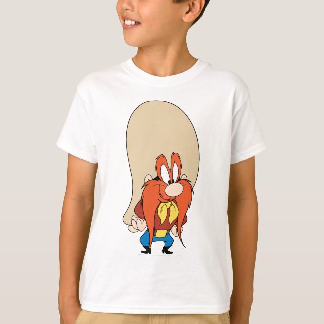 T-shirt Yosemite Sam mains sur les hanches (Devant)