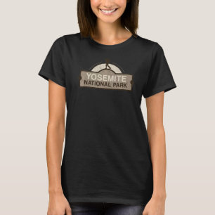 T-shirt Yosemite Us National Park California Backpacking C