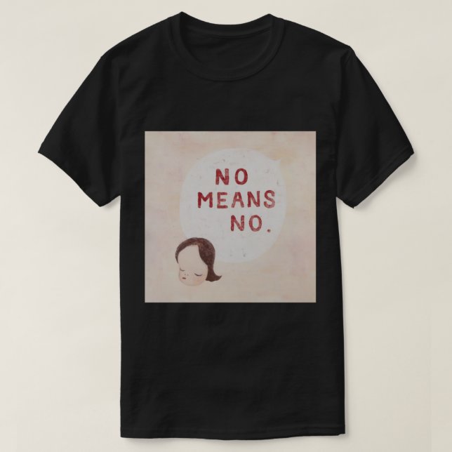 T-shirt yoshitomo nara japon non (Design devant)