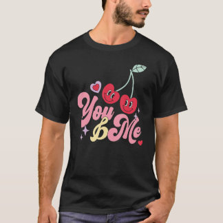 T-shirt You And Me  Valentine's Day Love Hearts Couple Lov
