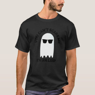 T-shirt You Can't Scare Me Ghost Halloween School Psycholo