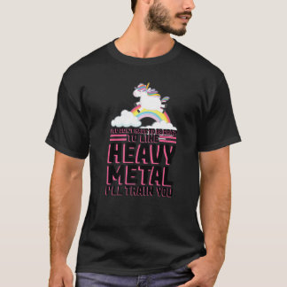 T-shirt you don't have to be crazy heavy metal music festi