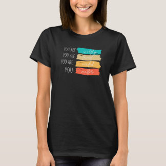 T-shirt You Matter Kindness Be Kind Groovy Mental Health A