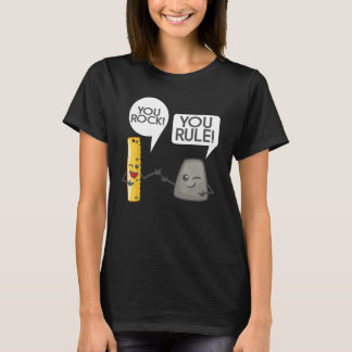 T-shirt You Rock You Rule Shirt - Cute Great Rocker et Ru