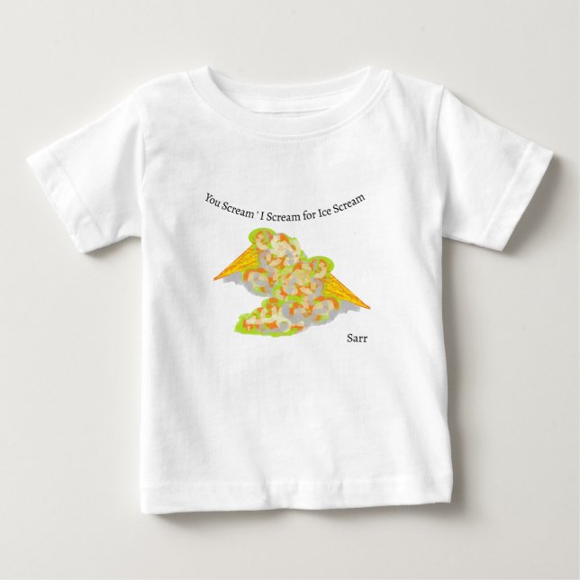 T-Shirt You Scream 'I Scream For Ice Cream (Front)