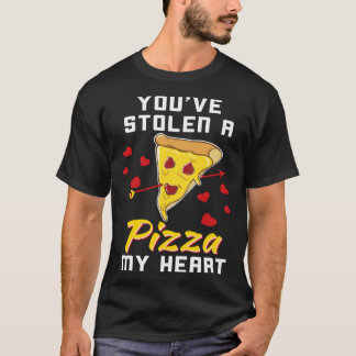 T-shirt You Stole A Pizza Of My Heart  Valentines