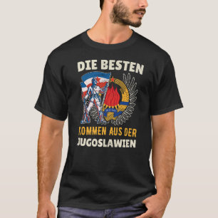 T-shirt Yougoslavie Jugo Jebiga Tito Balkan Sfry YuYougosl