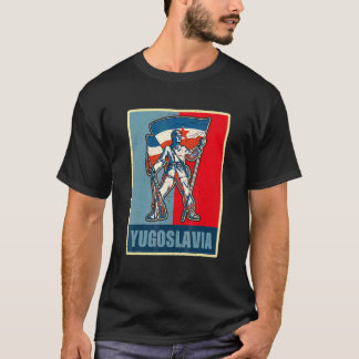 T-shirt Yougoslavie Jugo Jebiga Tito Balkans Sfry Yougosla
