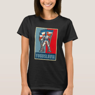 T-shirt Yougoslavie Jugo Jebiga Tito Balkans Sfry Yougosla