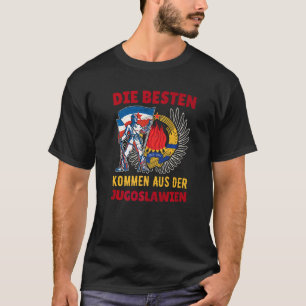 T-shirt Yougoslavie Jugo Jebiga Tito Balkans Sfry Yougosla