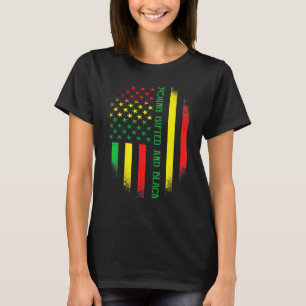 T-shirt Young Ed And Black American Pride Black History Mo