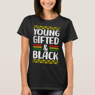 T-shirt Young ed And Black History African Pride Men Women