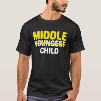 T-shirt Youngest to Middle Child Pregnancy Announcement Bo