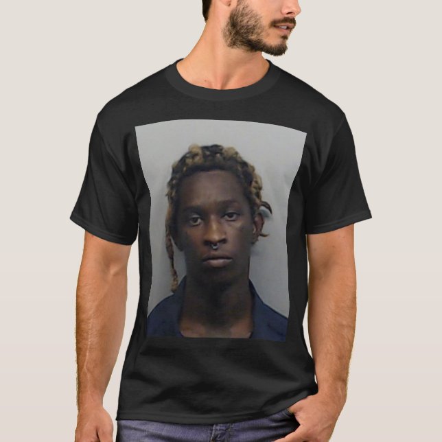 T-shirt Younghug Mugshot friend gift friend funny (Devant)