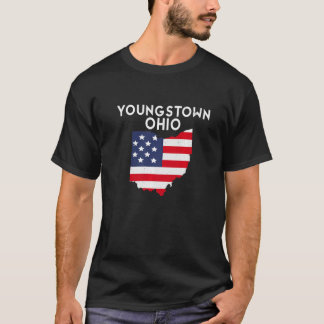 T-shirt Youngstown Ohio USA State America Travel Ohioan Pr