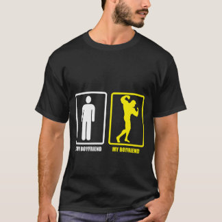 T-shirt Your Boyfriend My Boyfriend Bodybuilder friend