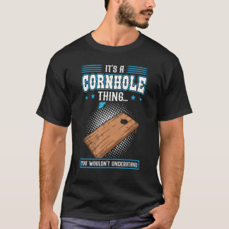 T-shirt Your Hole Is My Goal Cornhole