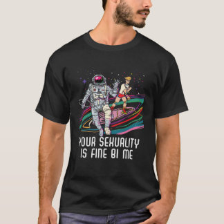 T-shirt Your Sexuality Is Fine Bi Me Bisexual Bisexuality 