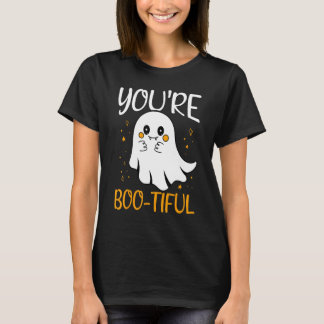 T-shirt You're Boo tiful Halloween Pumpkin Ghosts Hallowee
