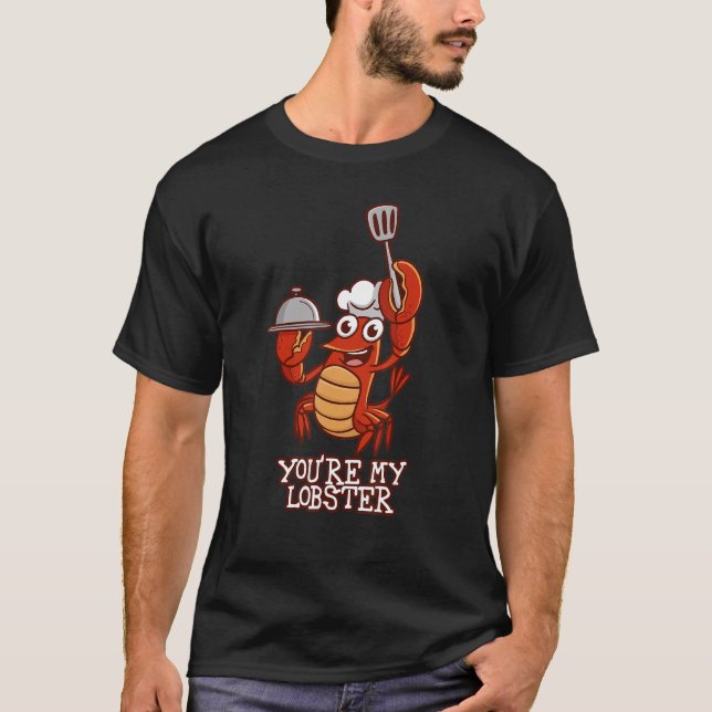 T-shirt You're My Lobster Romantic Relationship Matching C (Devant)