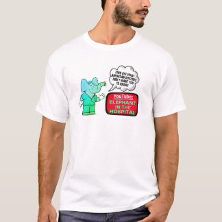 T-shirt YouTube : Éléphant à l'hôpital