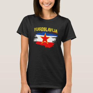 T-shirt Yugoslavia Flag SFRJ Tito Jugo Serbia Croatia
