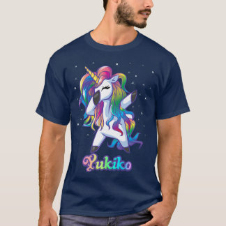 T-shirt YUKIKO Unicorn Cadeaux Pour Filles Cadeaux Anniver