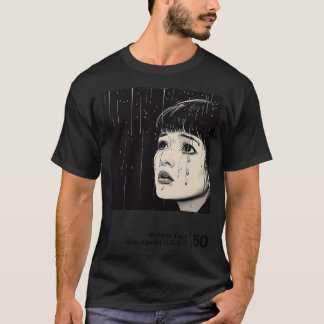 T-shirt Yukio Mishima Ai no Kawaki Graphique de style mini