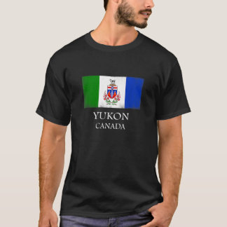 T-shirt Yukon T Shirt Province Canada Drapeau Tee