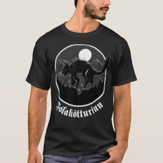 T-shirt Yule Cat Jolakotturinn Folklore islandais 