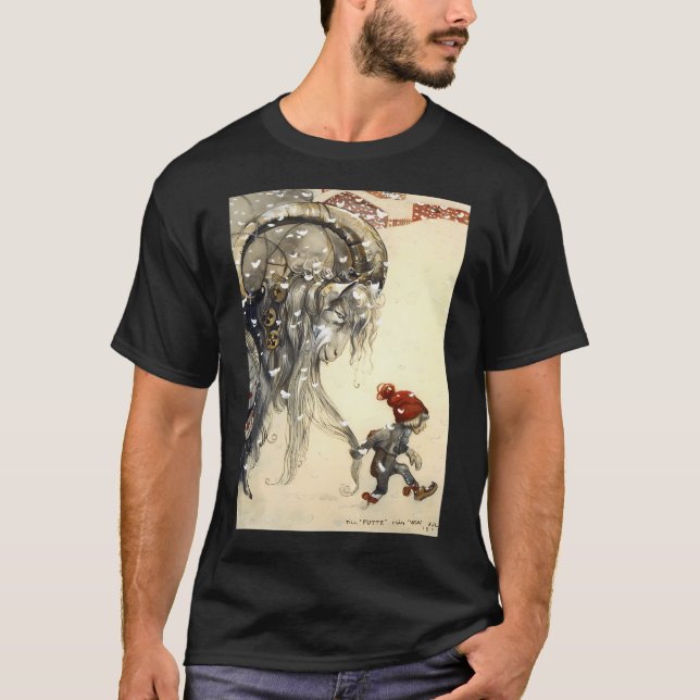T-shirt Yule Goat - John Bauer (Devant)