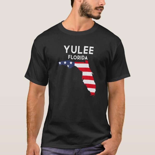 T-shirt Yulee Florida USA State America Travel Floridian   (Devant)