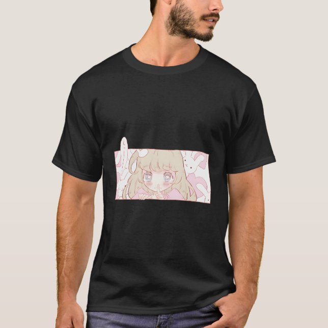 T-shirt Yume Kawaii Anime Soft Girl Esthétique Egirl Paste (Devant)