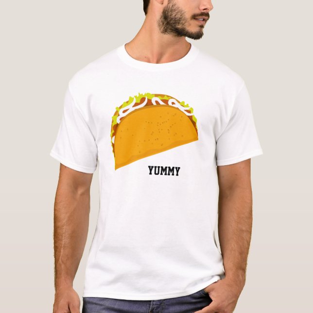 T-shirt Yummy Taco (Devant)