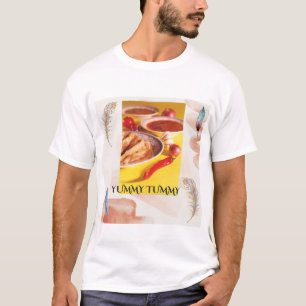 T-shirt Yummy Tummy Roti Prata