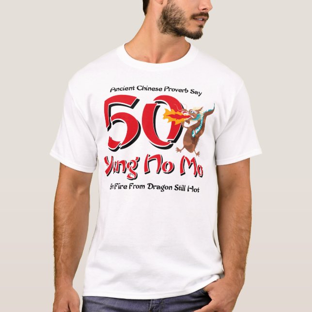 T-shirt Yung aucun cinquantième anniversaire de MOIS (Devant)