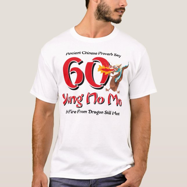 T-shirt Yung aucun soixantième anniversaire de MOIS (Devant)