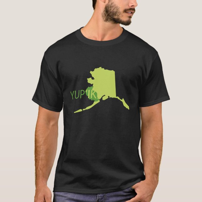 T-shirt Yupik vert (Devant)