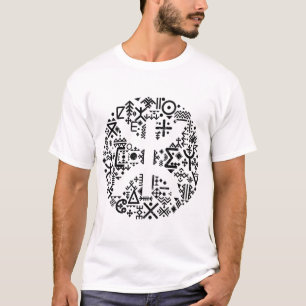 T-SHIRT Z AMAZIGH MON BEAU MOTIF DE LA CULTURE BERBERE