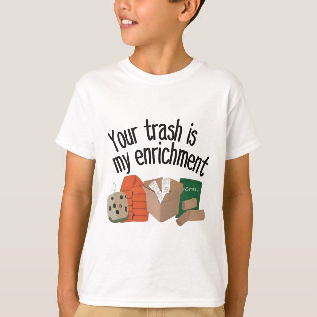 T-shirt Z est pour l'enrichissement de Zookeeper (Devant)