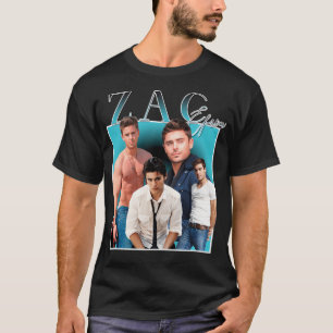 T-shirt Zac Efron Bolton Acteur